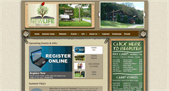 Desktop Screenshot of newlifebiblecamp.com